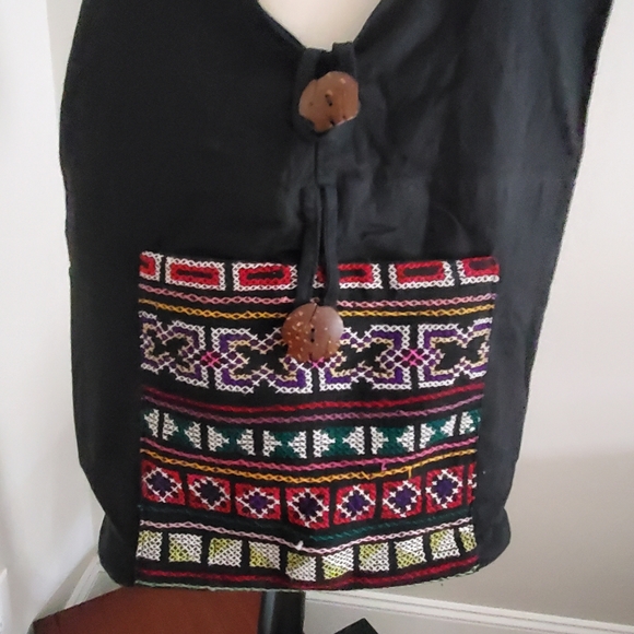 NEW Cotton Hemp Coconut Tote Bag - Picture 2 of 6